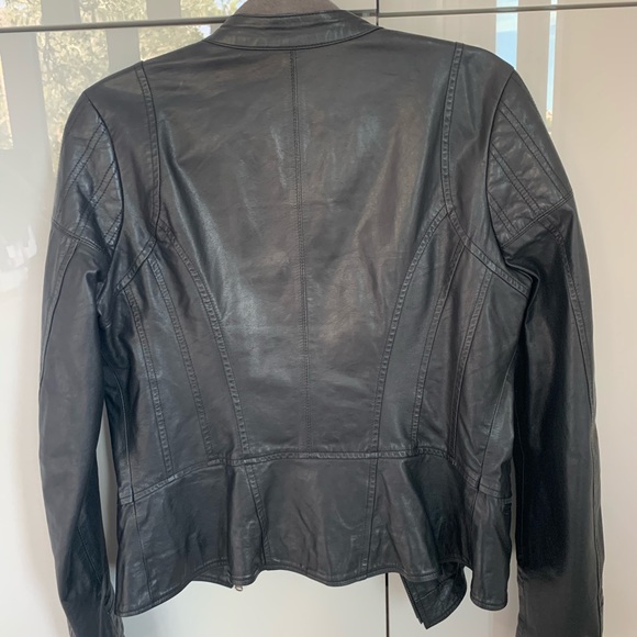Froccello Italian leather Jacket - Picture 3 of 5
